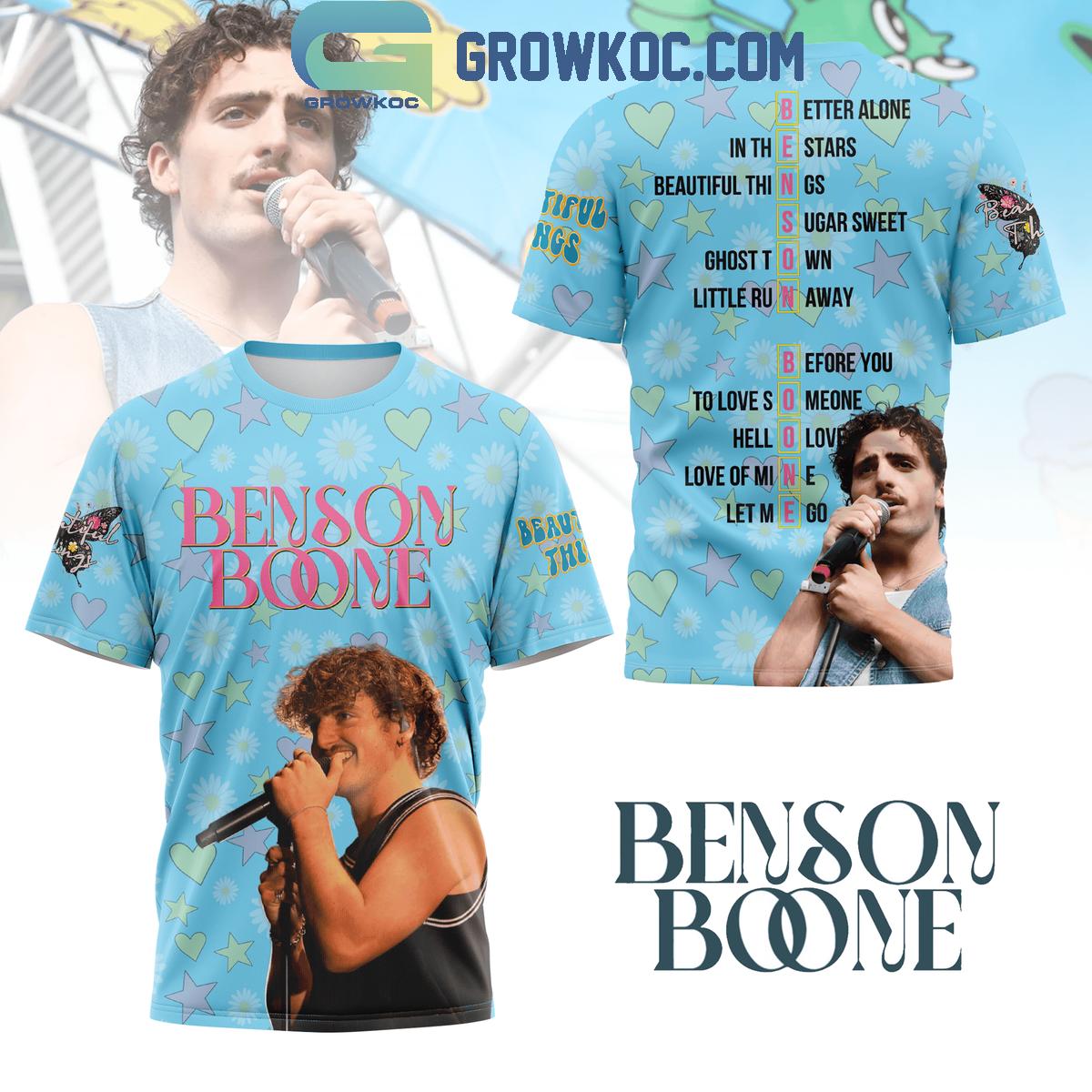 Benson Boone Better Alone In The Stars Fan Hoodie Shirts