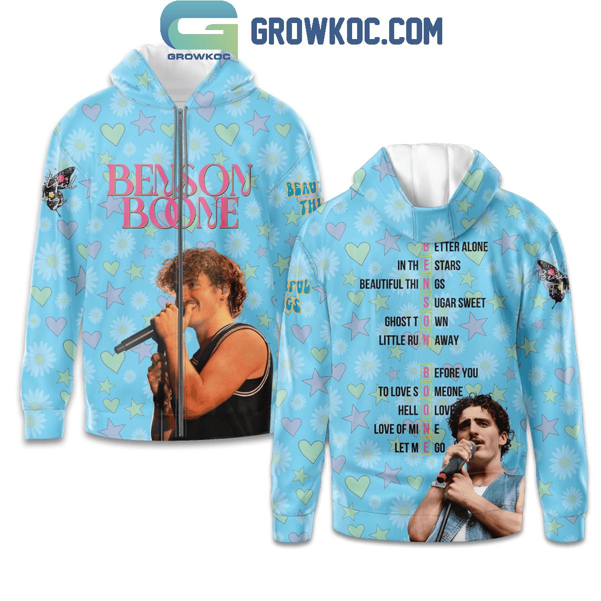 Benson Boone Better Alone In The Stars Fan Hoodie Shirts
