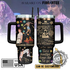Benson Boone Custom Stanley Tumbler with Handle – Personalized Song Lyrics Mug