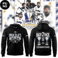 Bentley Falcons 2026 Atlantic Hockey America Champions Back 2 Back Hoodie T-Shirt