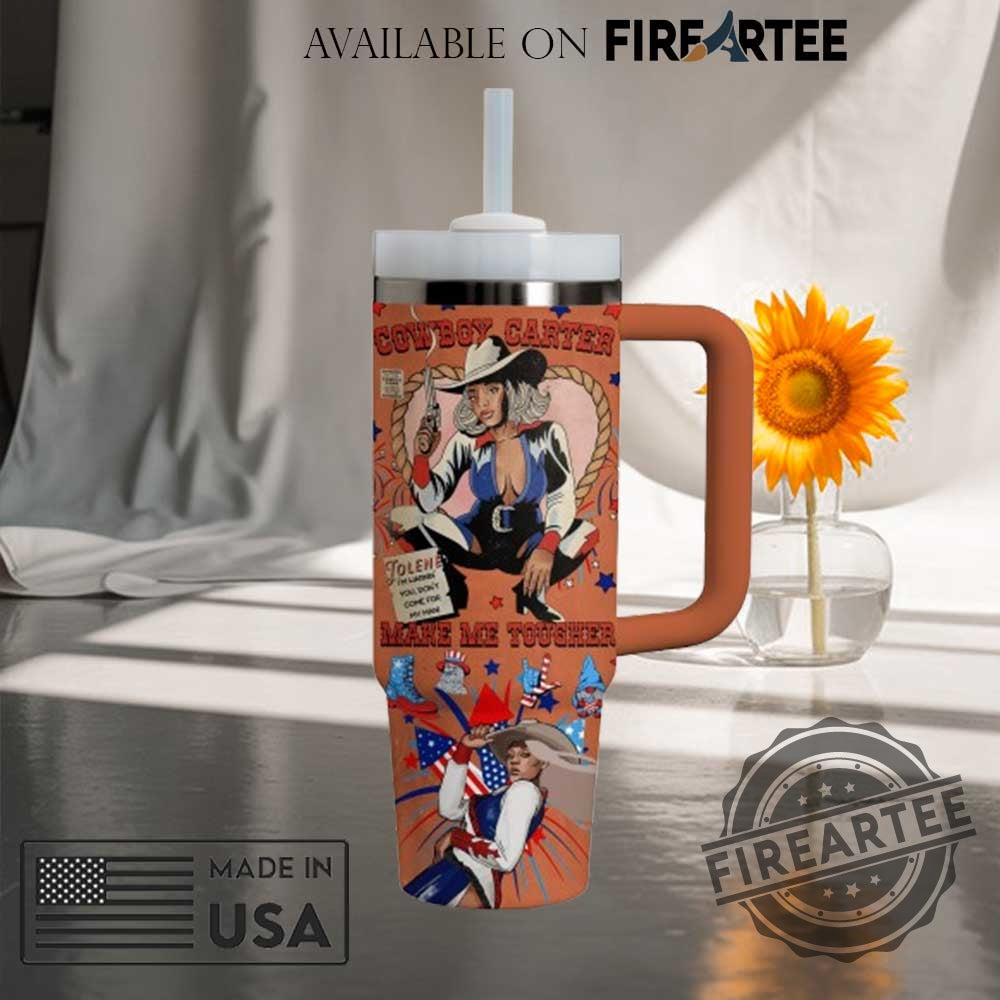 Beyoncé Renaissance Tour Cowboy Carter 4Th Of July Tumbler Queen Bey Fan Gift