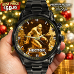 Bigfoot Sasquatch Personalized Watch