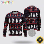 Bigfoot Sweet Ginger Cookies Ugly Christmas Sweater