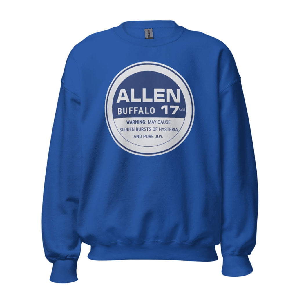 Bills Allen 17 Hysteria And Pure Joy Shirt