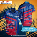 Bills Aloha Shirt – Bold Color Blocks with Customizable Name