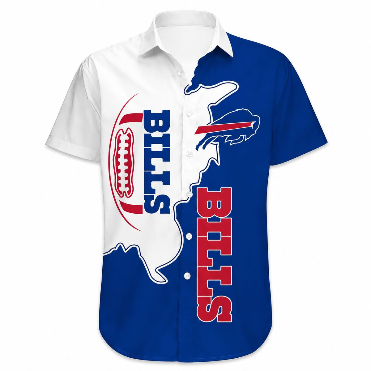 Bills Aloha Shirt – Customizable Team Name and Graphics