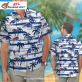Bills Hawaiian Shirt – Tropical Palm Tree And Logo Design