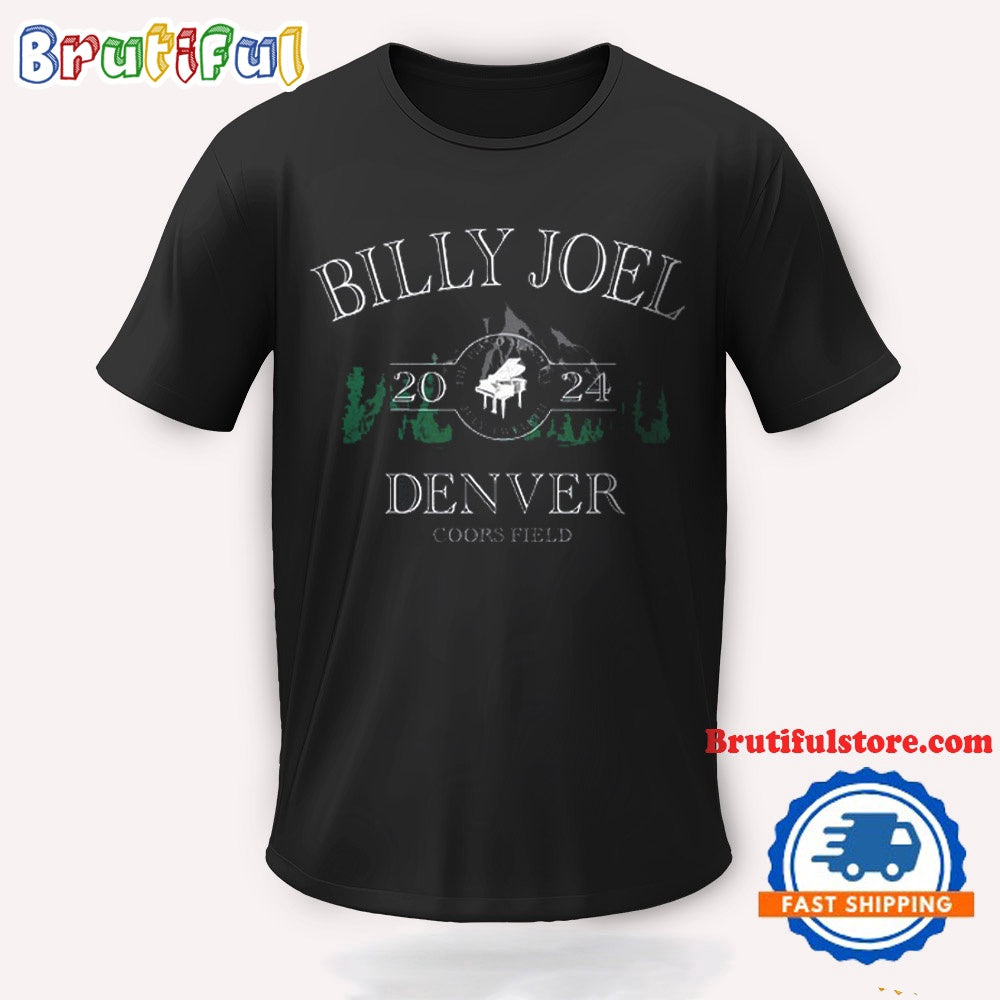 Billy Joel July 12 2024 Denver Piano Event T Shirt