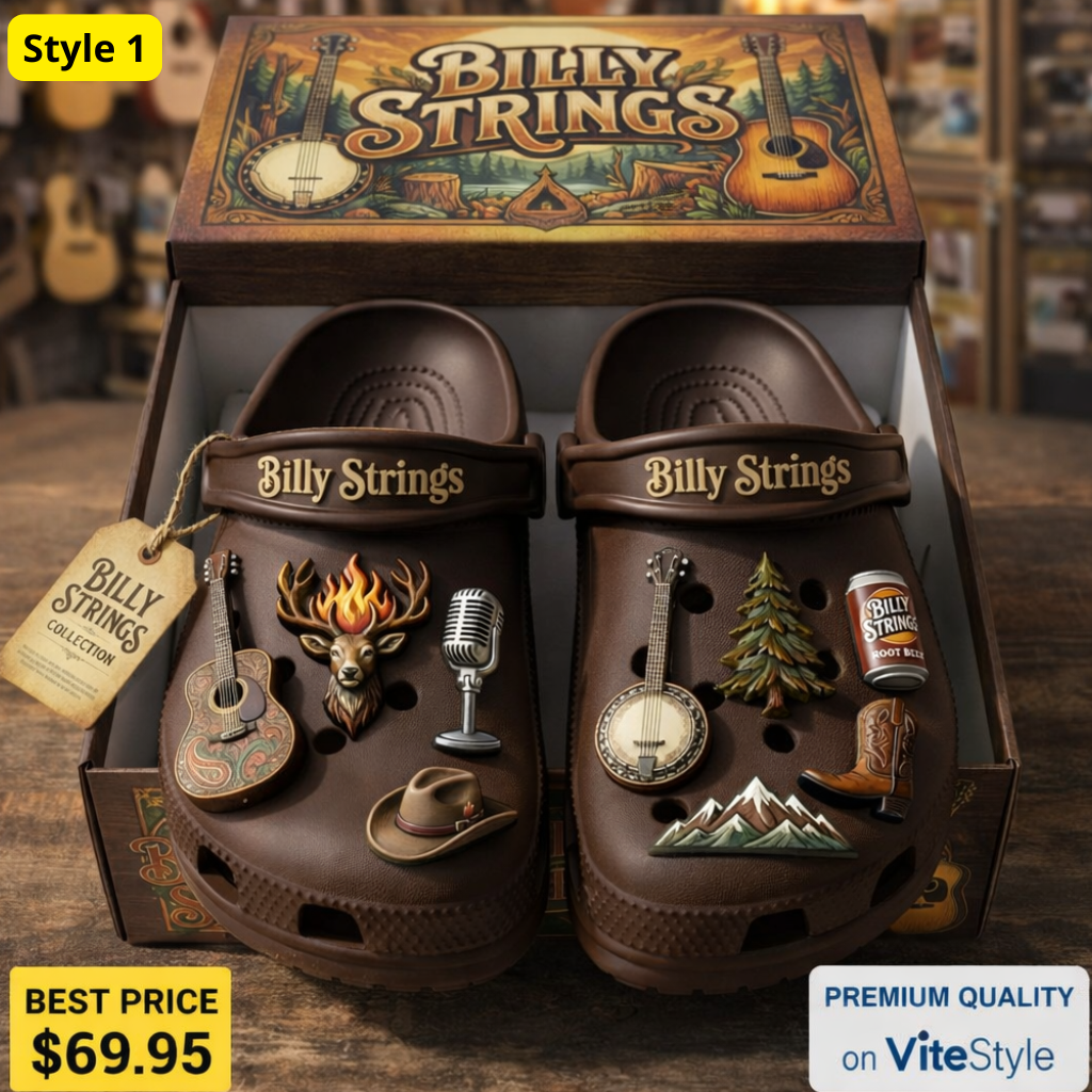 Billy Strings Crocs with Charms