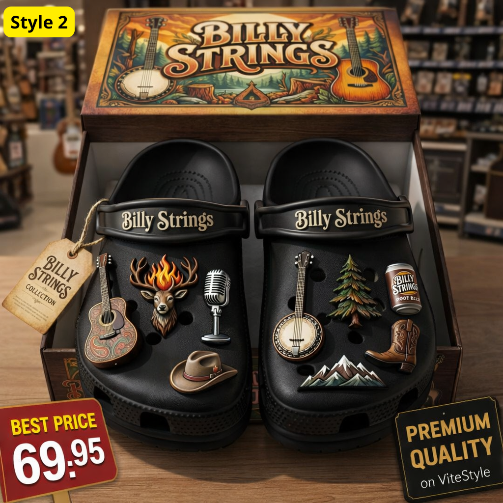 Billy Strings Crocs with Charms