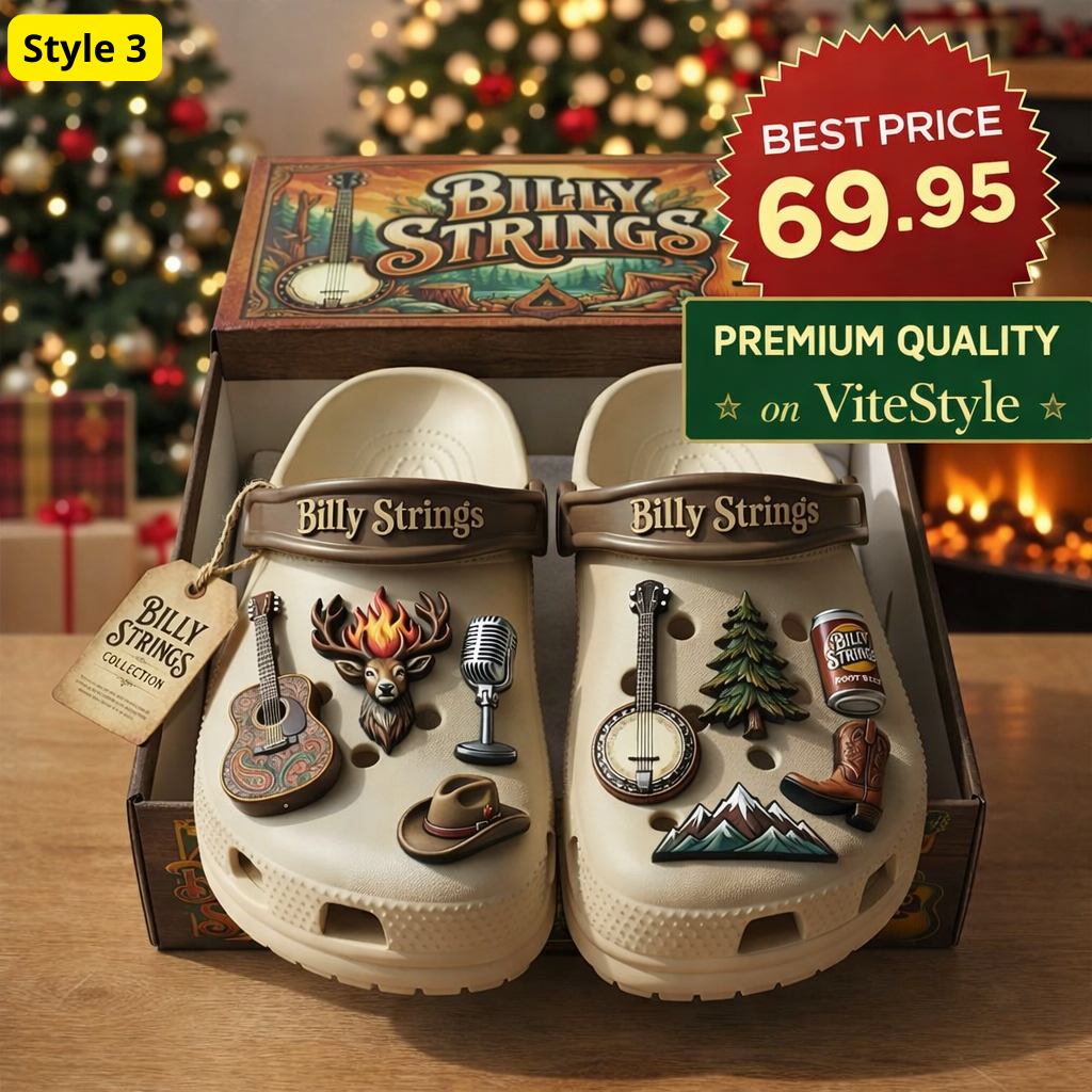 Billy Strings Crocs with Charms