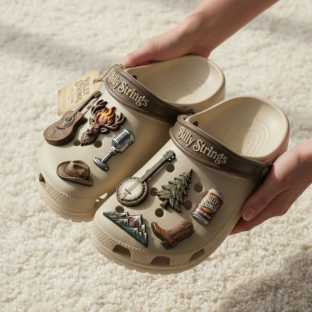 Billy Strings Crocs with Charms