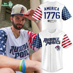 Binghamton Rumble Ponies America250 Independence Day 2026 Custom Baseball Jersey