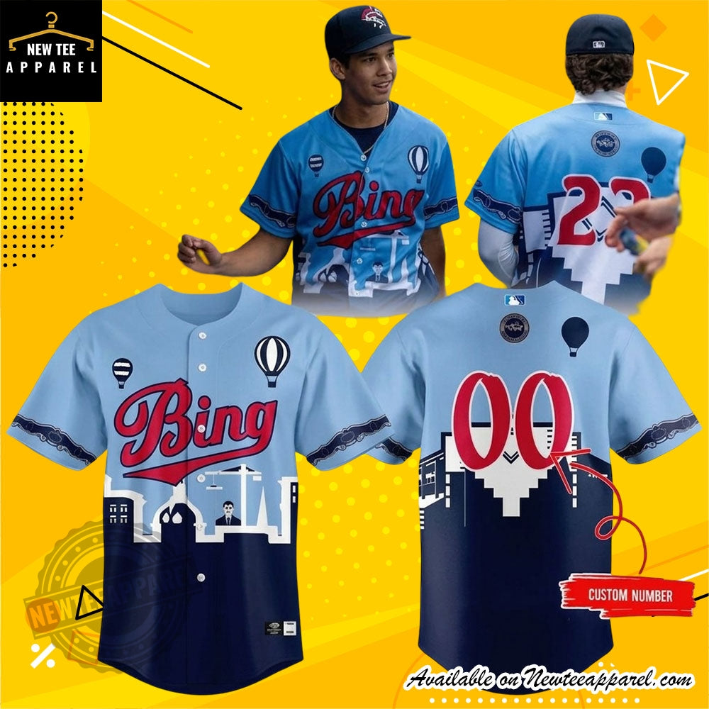 Binghamton Rumble Ponies City Connect Baseball Jersey 2026