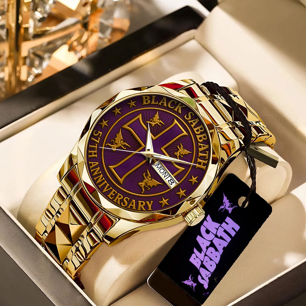 Black Sabbath 57th Anniversary Alloy Luxury Quartz Watch - TANTN15451