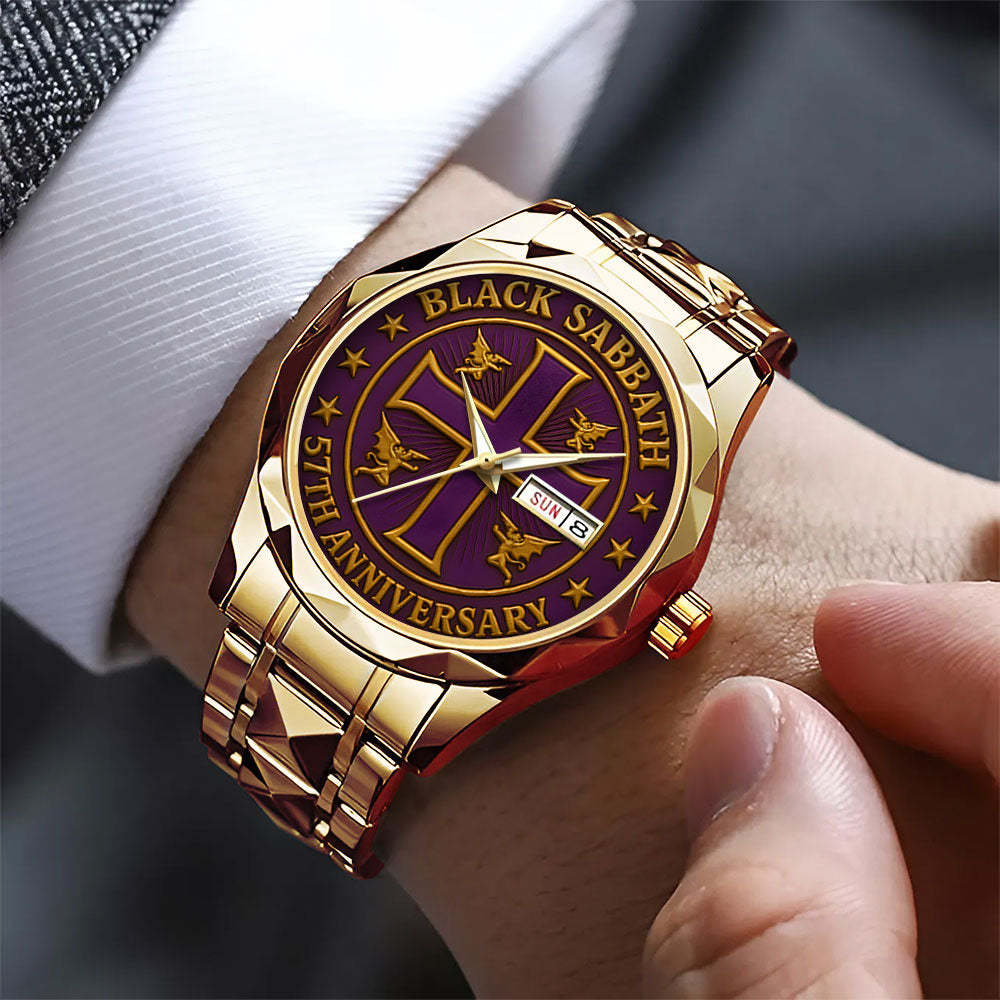 Black Sabbath 57th Anniversary Alloy Luxury Quartz Watch - TANTN15451