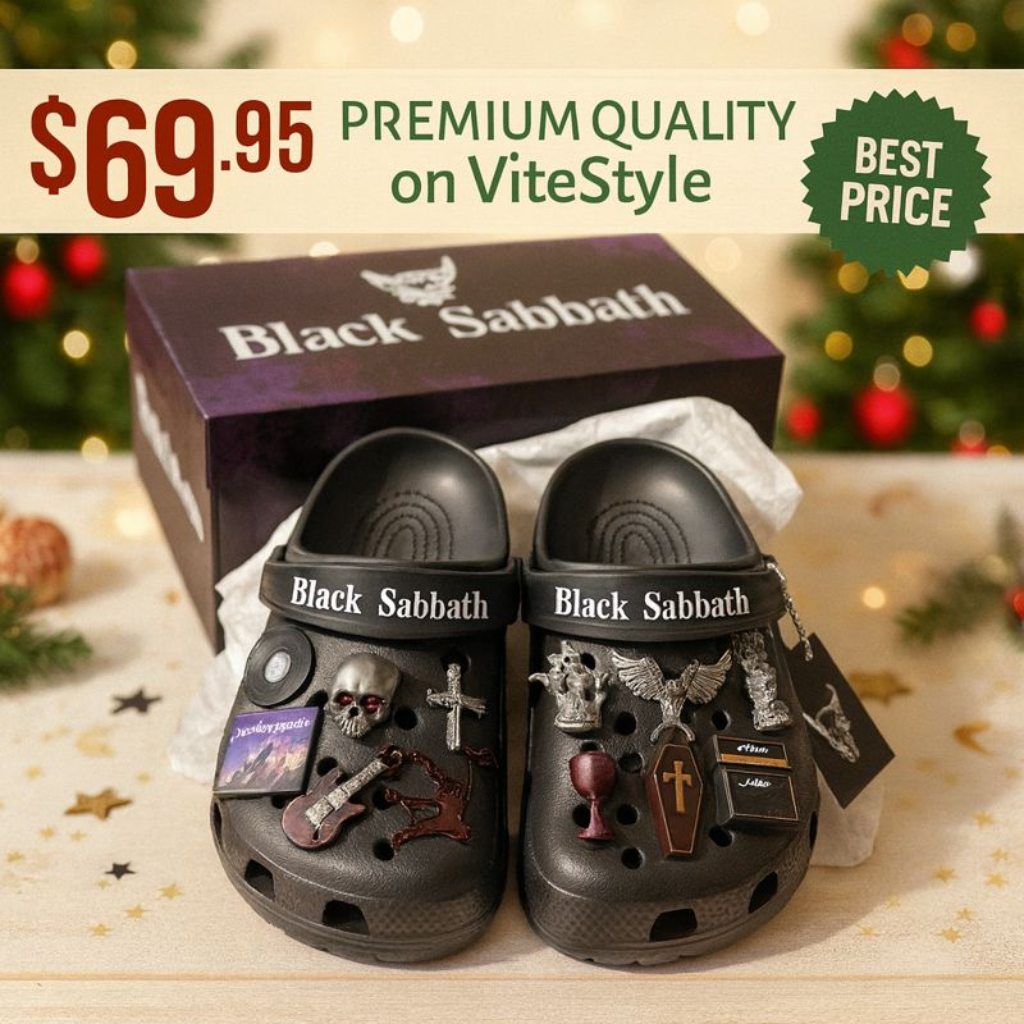 Black Sabbath Crocband Charms Crocs 2026