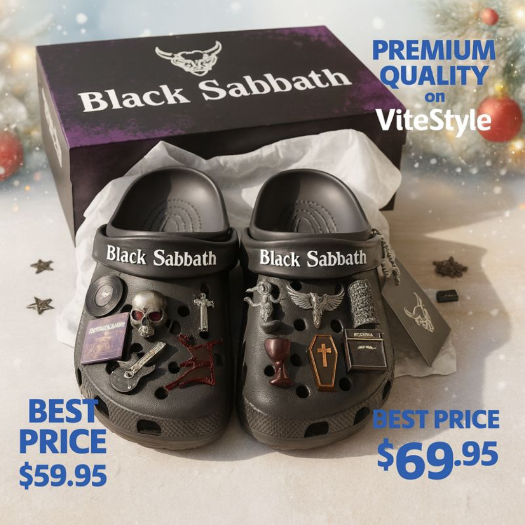 Black Sabbath Crocband Charms Crocs 2026