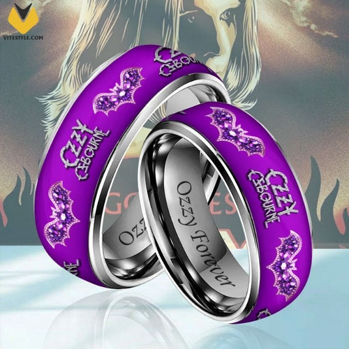 Black Sabbath x Ozzy Osbourne Couple Rings
