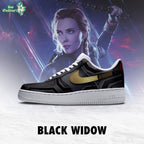Black Widow Marvel Custom Low Top Shoes