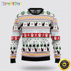Black Cat Ugly Christmas Sweater Perfect Gift For Cat Lover