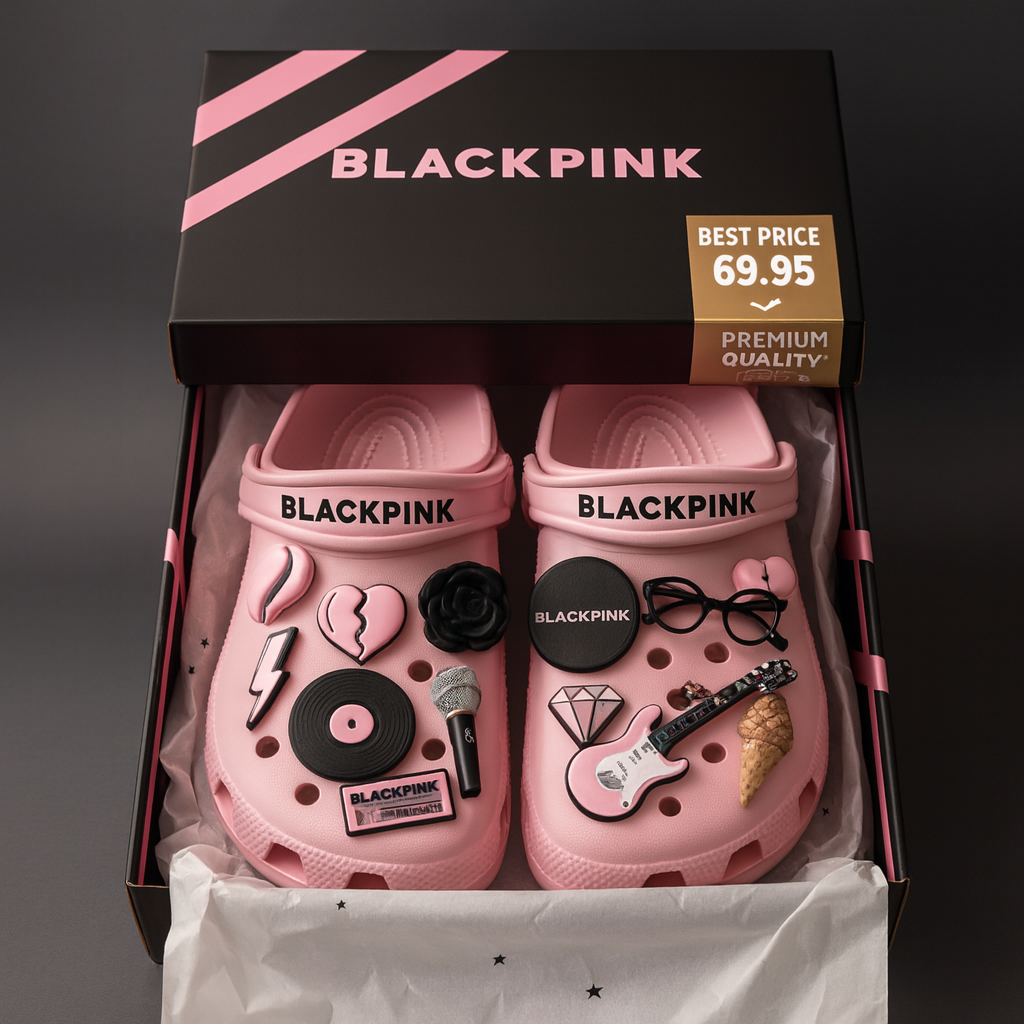 Blackpink Croc Charms