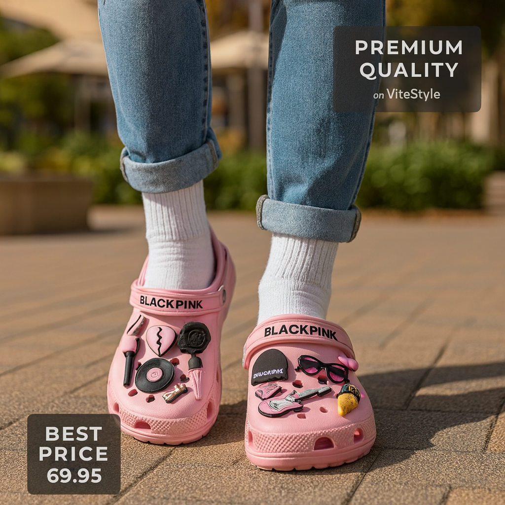 Blackpink Croc Charms