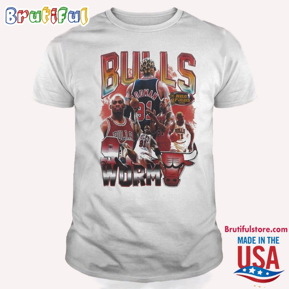 Bling Ss Tee 2.0 Hwc Chicago Bulls Dennis Rodman T Shirt