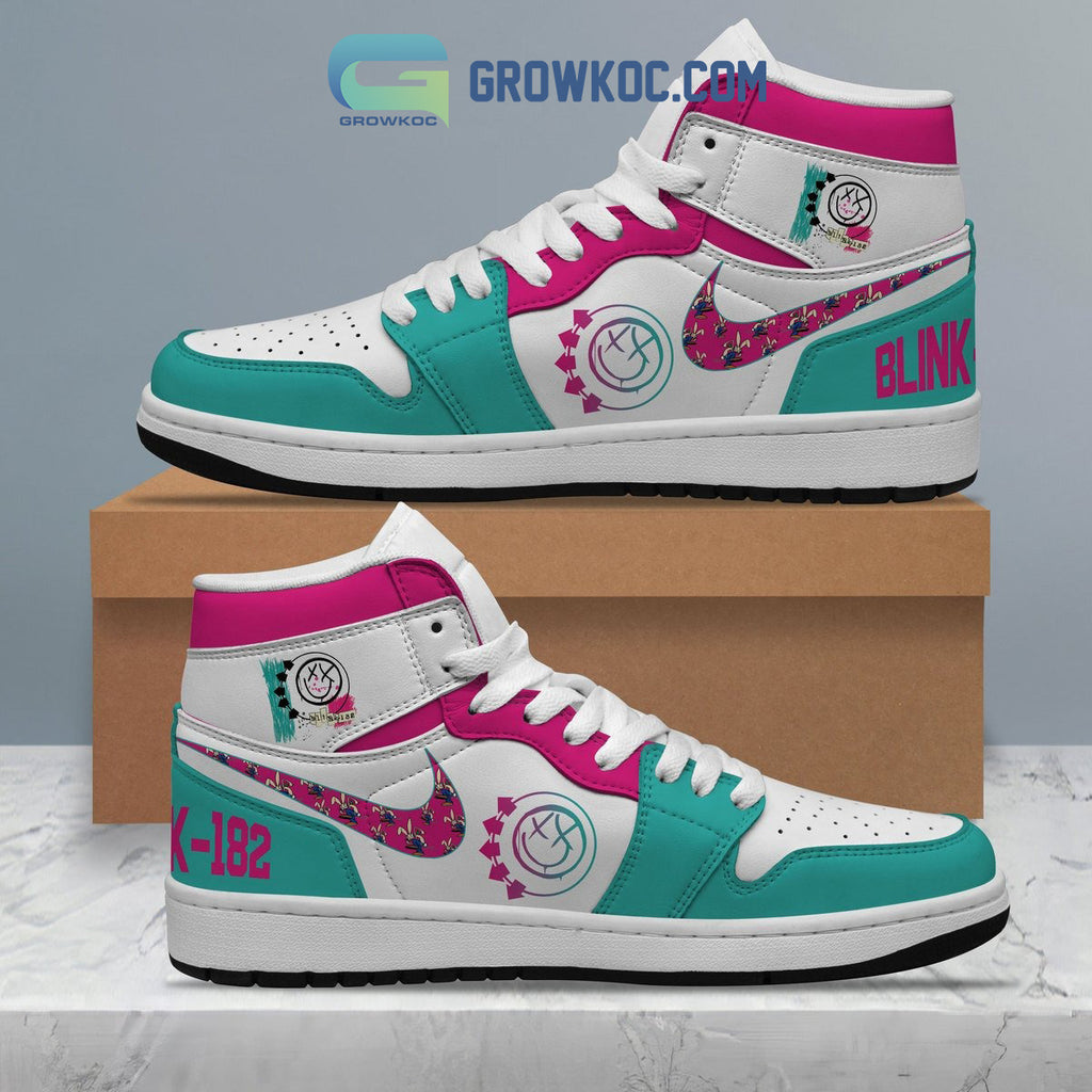 Blink-182 Fan Bright Version Air Jordan 1 Shoes