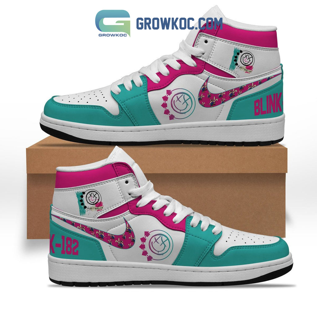 Blink-182 Fan Bright Version Air Jordan 1 Shoes
