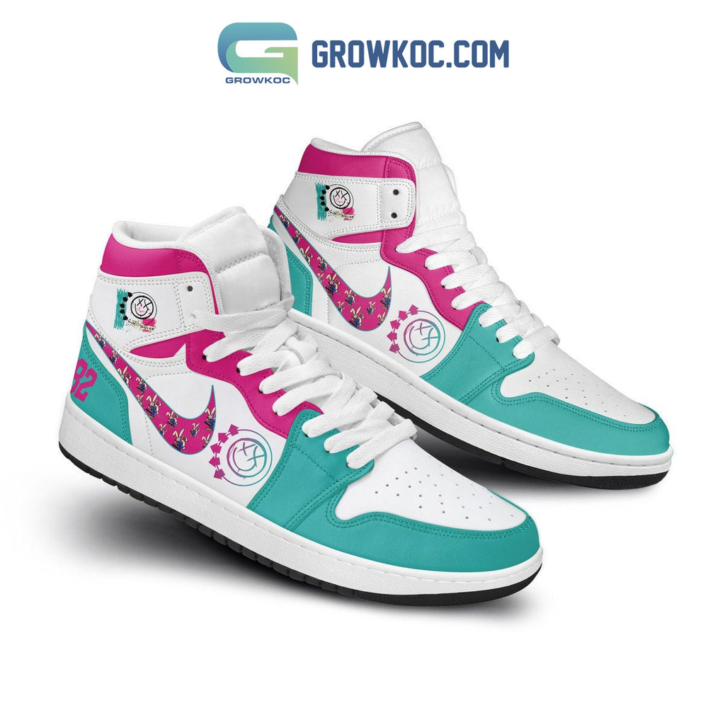 Blink-182 Fan Bright Version Air Jordan 1 Shoes