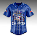 Blue Jays 2025 World Series Champions Baseball Jersey