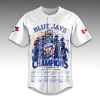 Blue Jays 2025 World Series Champions Baseball Jersey