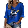 Blue Jays Canada Waffle Long Sleeve T-Shirt