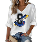 Blue Jays Canada Waffle Long Sleeve T-Shirt