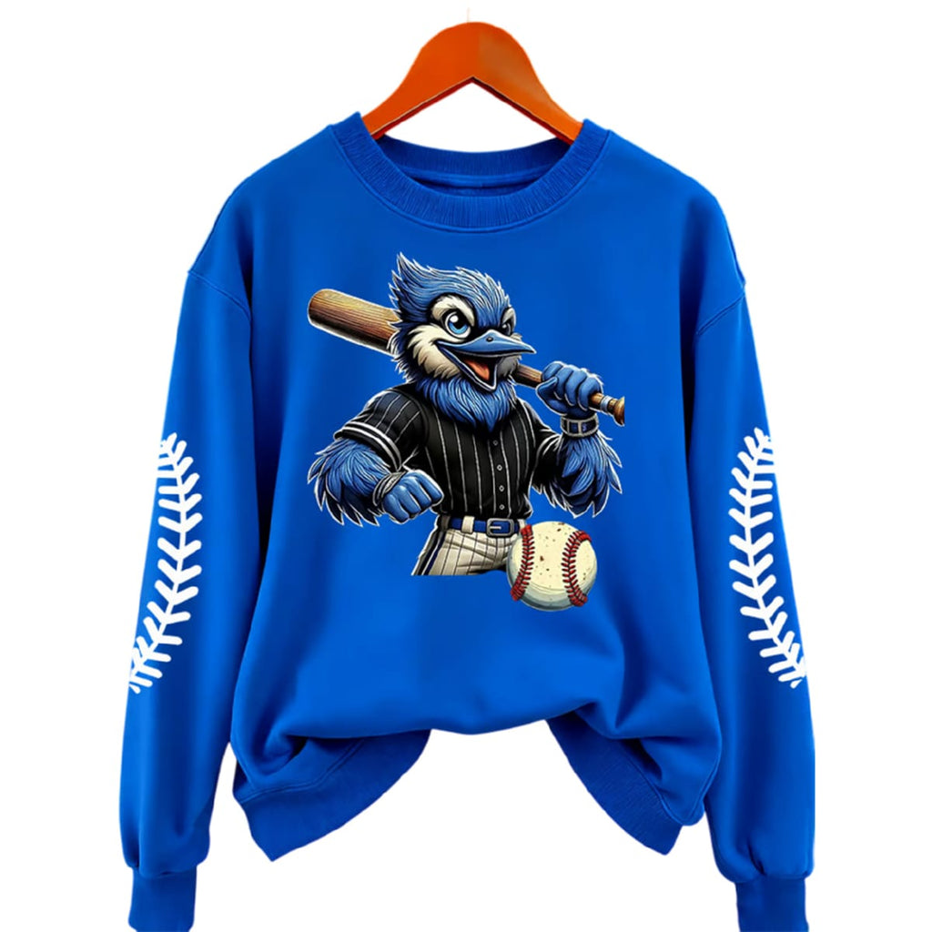 Blue Jays Unisex Casual Baseball Sweatshirt