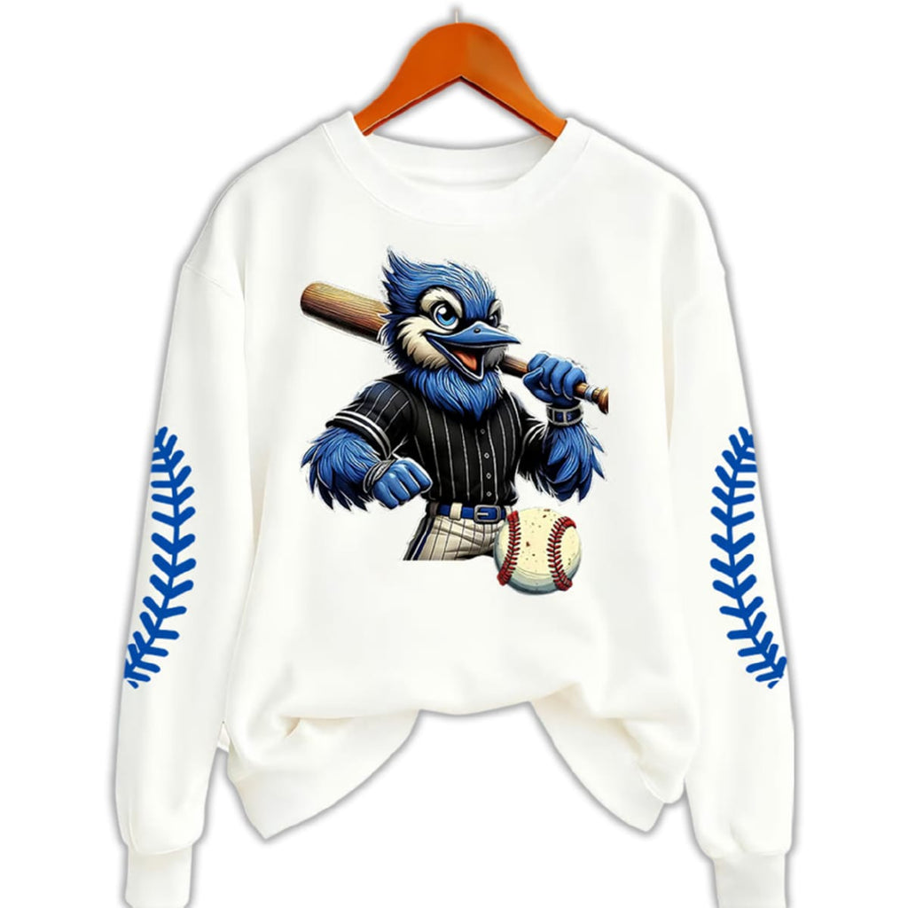 Blue Jays Unisex Casual Baseball Sweatshirt
