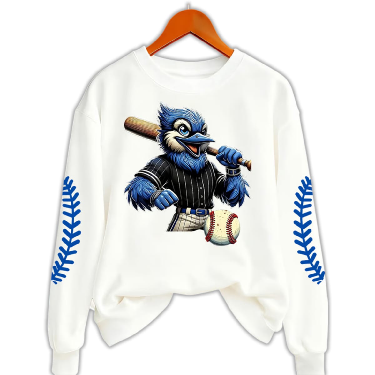Blue Jays Unisex Casual Baseball Sweatshirt