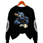 Blue Jays Unisex Casual Baseball Sweatshirt