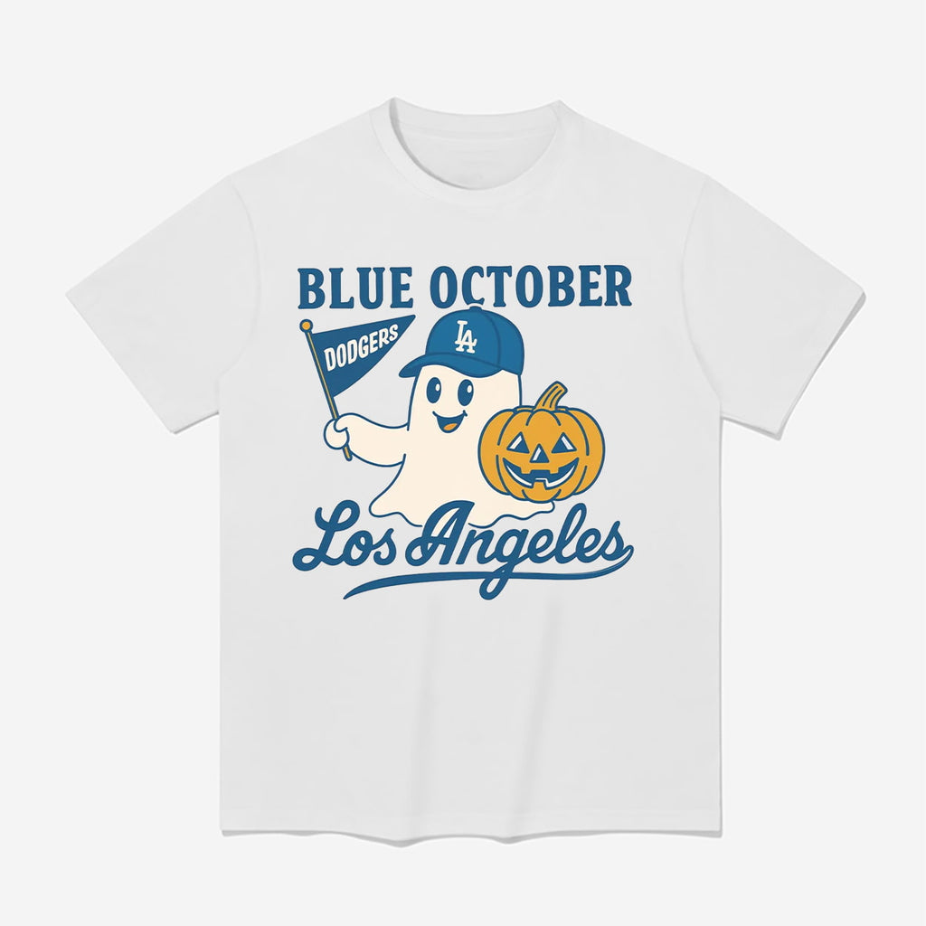 Blue October Ghost Dodgers Shirt