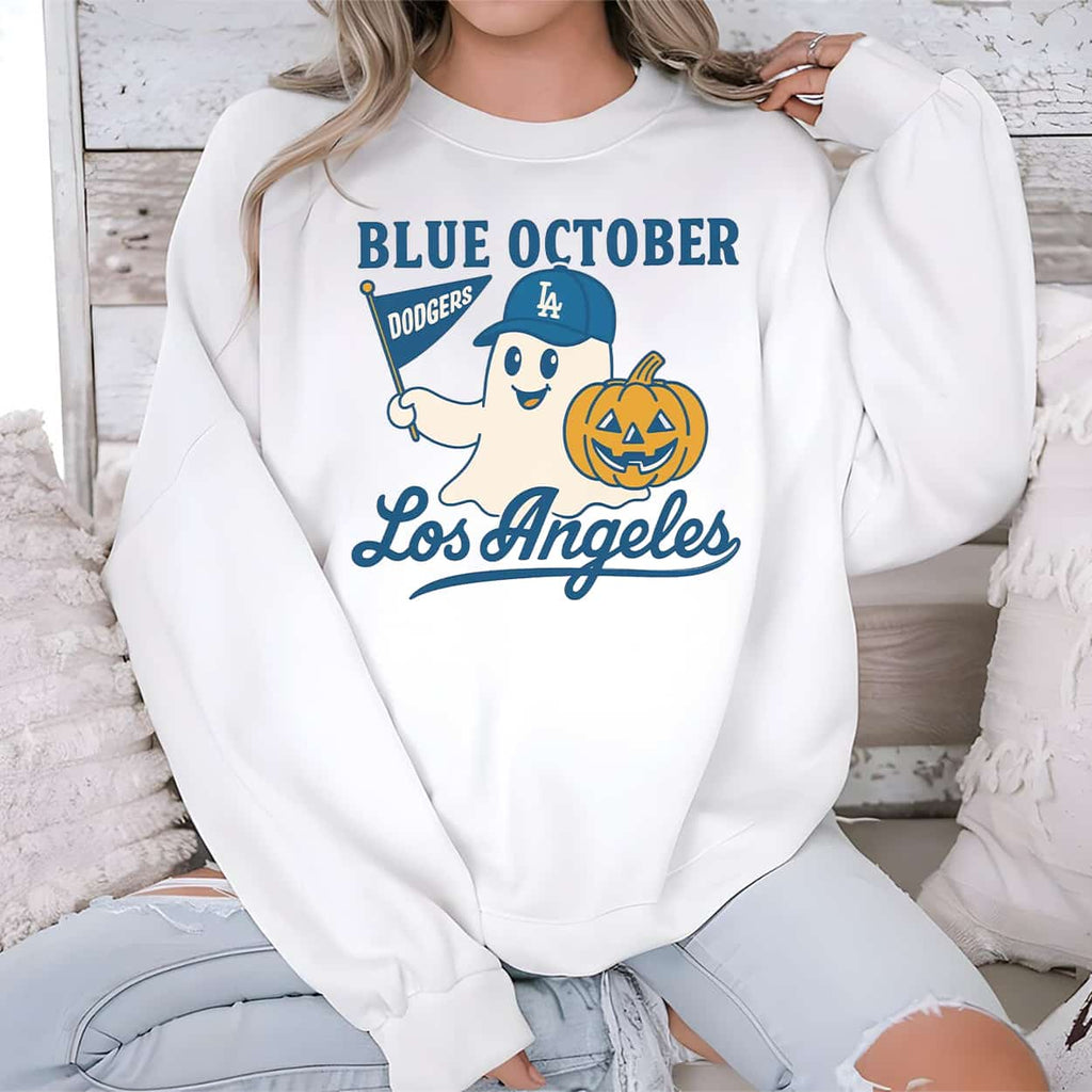 Blue October Ghost Dodgers Shirt
