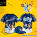 Bluey And Bingo Just Devils Custom Baseball Jersey