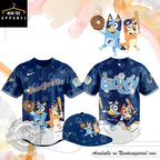 Bluey And Bingo Just Devils Custom Baseball Jersey