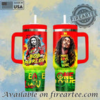 Bob Marley Stanley Cup 40Oz Tumbler With Handle