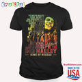 Bob Marley T Shirt, Bob Marley King Of Reggae T Shirt
