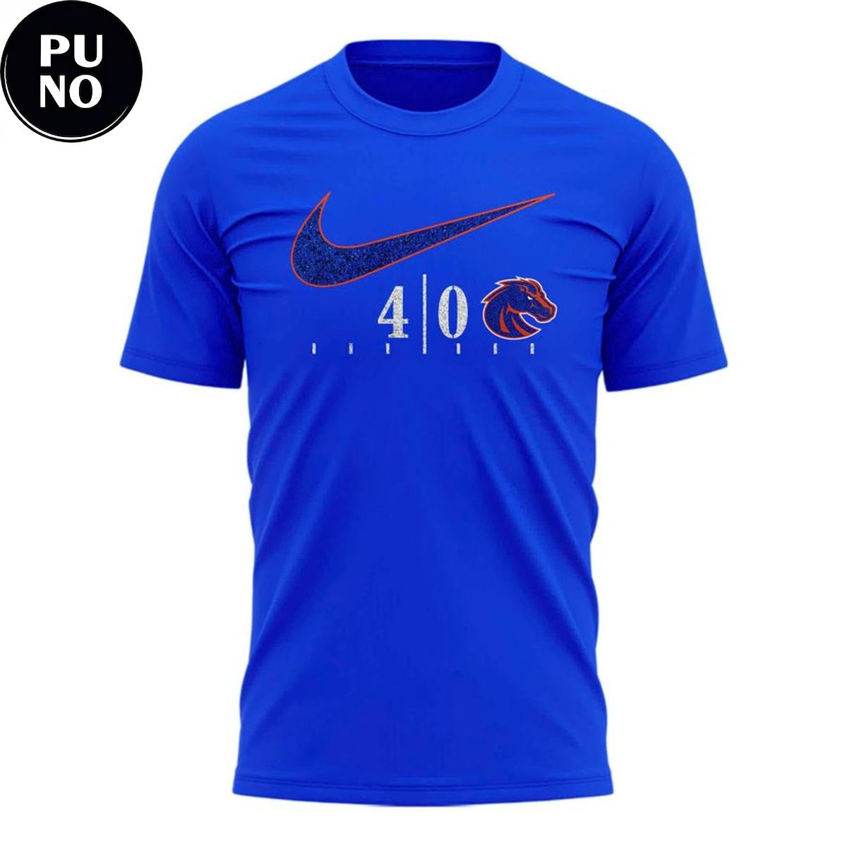 Boise State Broncos 2026 The Blue 40th Anniversary T-Shirt