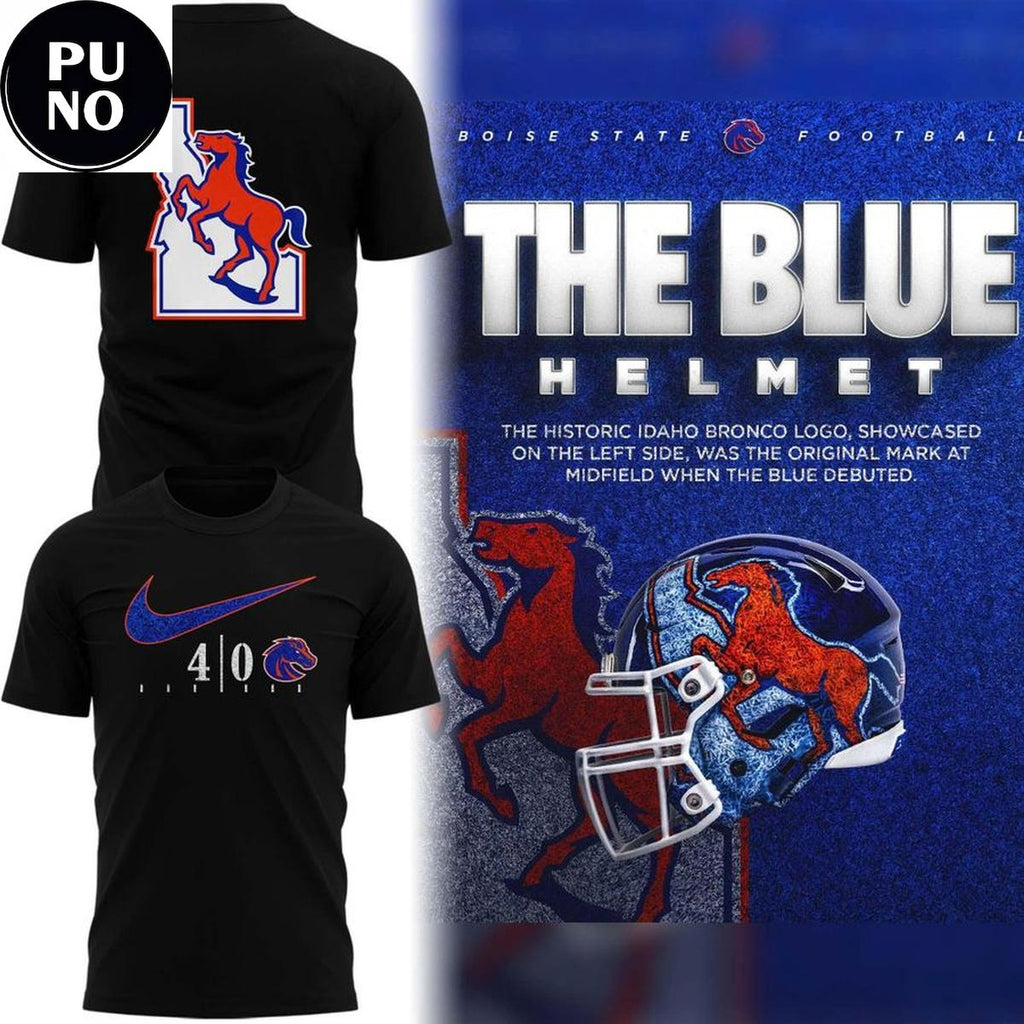 Boise State Broncos 2026 The Blue 40th Anniversary T-Shirt