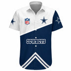 Bold Game Day Dallas Cowboys Custom Name Hawaiian Shirt