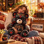 Bon Jovi Band Bear Custom Shaped Pillow