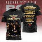 Bon Jovi Tour 2026 3D Apparel – TANTN24438